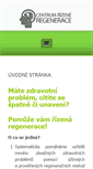 Mobile Screenshot of centrum-regenerace.cz